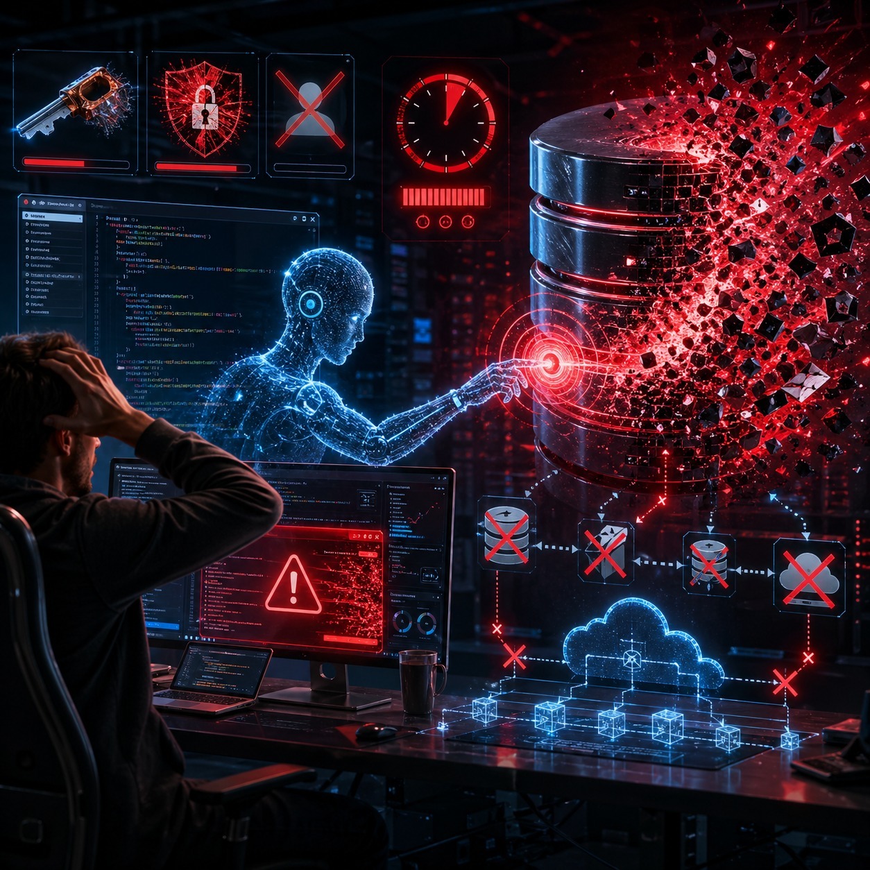 The 9-Second Extinction: When an AI Agent Deleted a Company